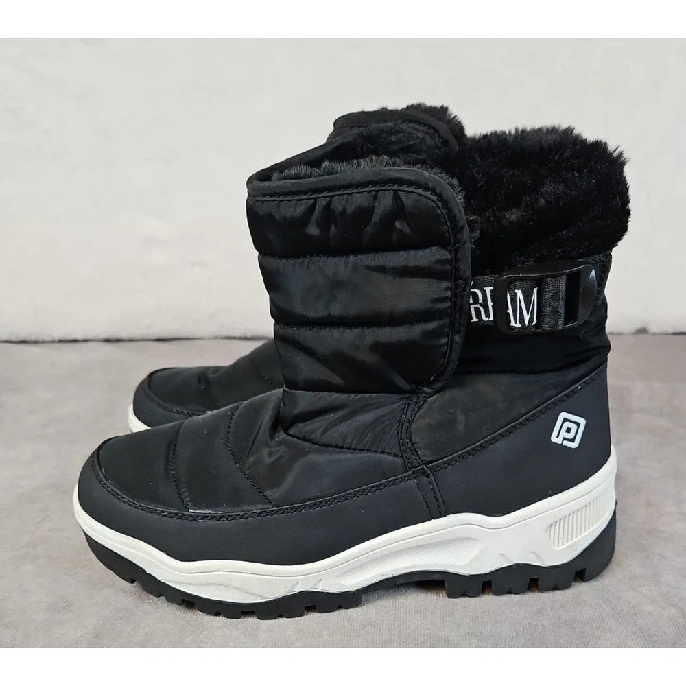 Dream Pairs Faux Fur Water Proof Winter Snow Boots Womens Size 7